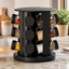 Imagem da oferta Porta Temperos Giratório 12 Potes De Vidro 85ml Organizador Cozinha Moderno