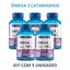 Imagem da oferta Ômega 3 1000mg Catarinense Epa 540mg Em Cápsula Sem Sabor X 360g 5 Kits De 120 Un
