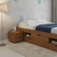 Imagem da oferta Cama Multifunção Link's Charme Casal Amêndoa Madeira Maciça de Pinho