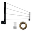 Imagem da oferta Varal Retrátil 60kg Parede Reforçado