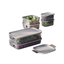 Imagem da oferta Electrolux Kit 6 Potes Herméticos Plástico Multiuso Vedação Silicone
