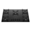 Imagem da oferta Cooktop 5 Bocas Atlas Agile Up Com Mesa De Vidro A Gás Preto Bivolt