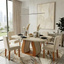 Imagem da oferta Sala De Jantar 130x90 Lisboa 4 Cadeiras Bom Pastor Naturaleoff Linho Off