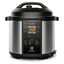 Imagem da oferta Panela De Pressão Elétrica Electrolux Por Rita Lobo 6l Preta Experience Digital (pcc20) 127v