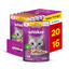 Imagem da oferta Pack Ração Úmida Whiskas Sachê Frango Ao Molho Para Gatos Adultos - Leve 20 Pague 16