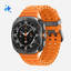 Imagem da oferta Samsung Galaxy Watch 47mm Lte Sm-l705fzapzto Titânio Cinza Mesh Laranja