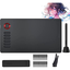 Imagem da oferta VEIKK A15Pro Mesas Digitalizadoras Tablet com 12 teclas de atalho 1 mostrador rápido e caneta passiva sem bateria su