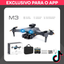 Imagem da oferta Drone DLI M3 Profissional: Câmeras HD Duplas Quadricóptero 2 Baterias