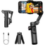 Imagem da oferta Estabilizador Celular Gimbal 3 Eixos Smart XE Profissional com Roda de Foco,Rastreamento de Rosto e Objetos Tripe Gimbal