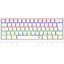 Imagem da oferta Redragon TECLADO MECANICO GAMER FIZZ RAINBOW BRANCO SWITCH MARROM