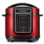 Imagem da oferta MONDIAL Panela de Pressão Elétrica Digital 5L, VermelhoInox, 900W, 110V - PE-39