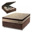 Imagem da oferta Cama Box Baú Casal Van Gogh Espuma D33 138x188cm com Pillow Top