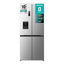 Imagem da oferta Geladeira Hisense Multidoor 460L Frost Free Inverter Inox 220V