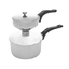 Imagem da oferta LYOR - Cuscuzeira Individual de Aço Inox 25cm x 12cm x 17,5cm