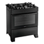 Imagem da oferta Fogão Atlas 5 Bocas Preto Mônaco Top Glass Com Acendimento Automático