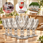 Imagem da oferta Jogo 6 Taças De Vidro Diamond Luxo 330ml
