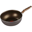 Imagem da oferta Frigideira Wok Rochedo Expert Chocolate 24cm com Antiaderente Resist 5X reforçado com Partículas Minerais Alumínio