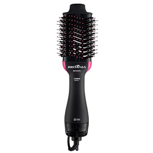 Britânia Escova Secadora BEC02PR Bivolt 4 em 1 1300W Plástico RosaPreto
