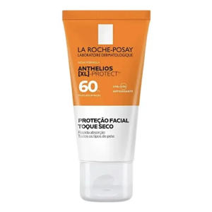 Protetor Solar Facial FPS 60 Gel Creme Oil-Free com Ação Hidratante e Antioxidante UVAUVB para Peles Oleosas Sem Cor
