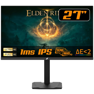 Monitor Gamer SuperFrame Ace Pro, 27 Pol, Dual Mode, 4K Ultra HD 160Hz  Full HD 320Hz, IPS, 1ms