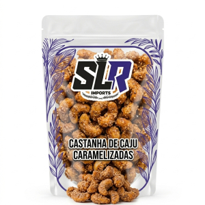 Castanha de Caju Caramelizadas 500g Sabores Variados