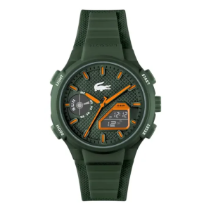 Relógio Lacoste Lc33 Masculino Borracha Verde 2011367