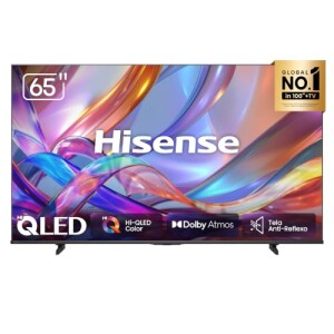 Hisense Smart TV 4K Hi-QLED 65" Polegadas 65QD68SG Hi-QLED com Tela Antirreflexo Dolby Atmos Processador AI HDR 10+