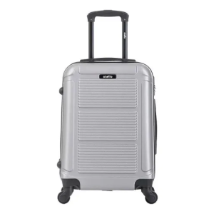 Mala De Bordo Viagem 15kg Rod 360 Cabine Prata