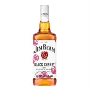 Whiskey Bourbon Americano Jim Beam Cereja 1l