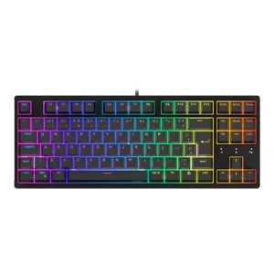 Teclado Mecânico Gamer Husky Sled TKL Preto ABNT2 RGB Switch Gateron G Pro Brown H