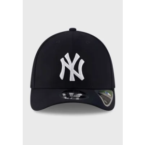 Boné New Era MLB Yankees Aba Curva Preto