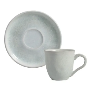 Jogo C 6 Xícaras De Café C 6 Pires Bio Pietra 120ml