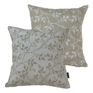 Kit 2 Capas De Almofada Jacquard Full Ramo