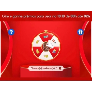 Roleta Shopee - Ganhe Cupons de desconto