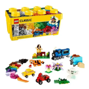 LEGO Classic - Caixa Média de Peças Criativas - 484 Peças - 10696