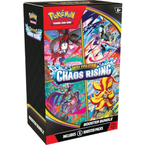 Pokémon TCG: Mega Evolution - Chaos Rising - Booster Bundle - Inglês