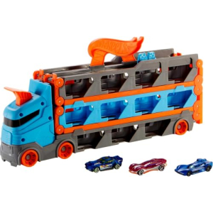 Hot Wheels City Pista De Brinquedo Reboque De Pista De Corridas Para Crianças A Partir De 4 Anos