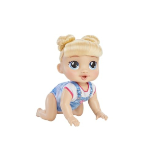 Baby Alive Boneca Engatinha e Brinca Harper Hugs Cabelos Loiros