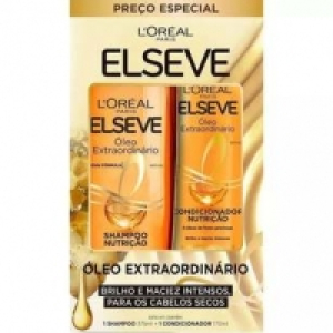 Kit Shampoo E Condicionador Elseve
