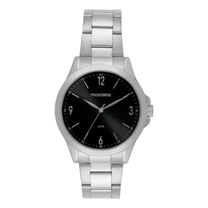 Relogio Mondaine Masculino Ref: 83515g0mvne3 Casual Prateado