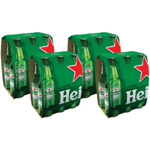 Cerveja Heineken Long Neck 330ml - 24 Unidades