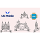 Imagem da oferta Chip eSIM - Reino Unido - 15 dias 2GB