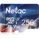 Cartão De Memoria MicroSD Netac 256GB C10 U3 V30 + Adaptador SD