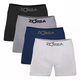 Imagem da oferta Kit Com 4 Cuecas Boxer Sem Costura Algodão Confortável Zorba