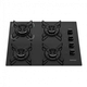 Imagem da oferta Cooktop Itatiaia Essencial 4 Bocas Vidro Preto Bivolt 3700000192