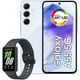 Imagem da oferta Combo Smartphone Samsung Galaxy A55 128GB 8GB 5G Tela 6.6" + Smartwatch Samsung Galaxy Fit 3