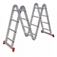 Imagem da oferta Escada Articulada em Alumínio 16 Degraus 4x4 ESC0293 - Botafogo