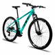 Imagem da oferta Bicicleta Aro 29 Gts Supreme Quadro Aluminio 24v Freio Disco Cor Verde Agua/Preto