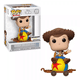 Imagem da oferta Boneco Woody Na Bola De Luxo Trains De Disney 100 anos 22 Funko Pop!