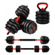 Imagem da oferta Kit Halteres Musculação 6 Em 1 Peso 18kg Ahead Sports